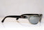 Ray-Ban Mens Mirror Designer Sunglasses Black Wrap RB 4050 623/40 17675