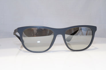 PRADA Mens Mirror Designer Sunglasses Grey Rectangle SPR 04S TKM-1A0 18824