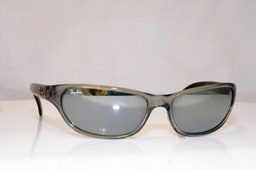 Ray-Ban Mens Mirror Designer Sunglasses Black Wrap RB 4050 623/40 17675