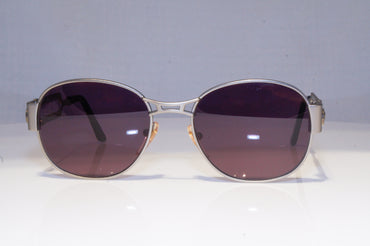 GIANNI VERSACE Mens Vintage 1990 Designer Sunglasses Silver S57 77M 20026 NOS