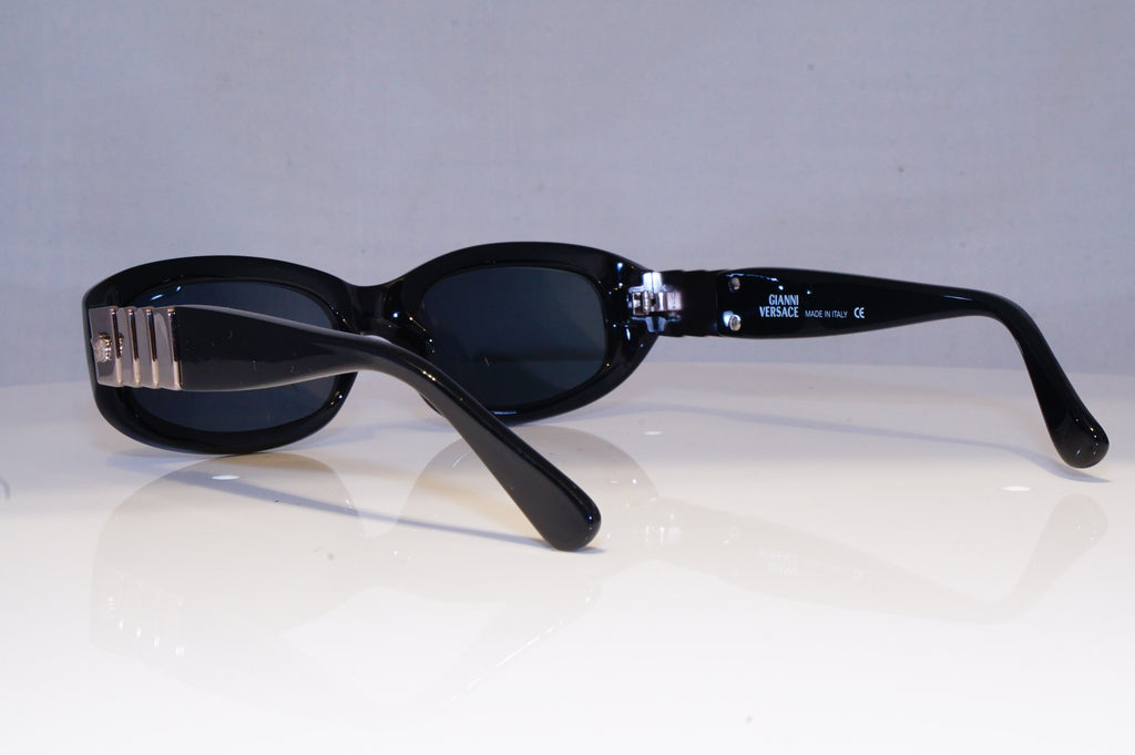 GIANNI VERSACE Mens Vintage 1990 Designer Sunglasses Black 293/M N52 19997 NOS