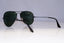 RAY-BAN Mens Mirror Designer Sunglasses Black Pilot RB 3025 002/40 20676