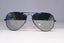 RAY-BAN Mens Mirror Designer Sunglasses Black Pilot RB 3025 002/40 20676