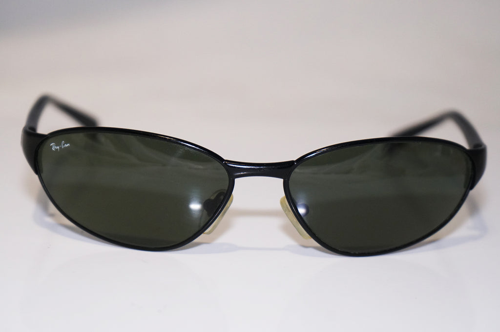 RAY-BAN 1990 Vintage Mens Designer Sunglasses Black Predator W3060 BLK 16462