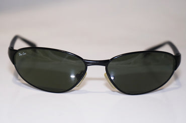 RAY-BAN 1990 Vintage Mens Designer Sunglasses Black Predator W3060 BLK 16462