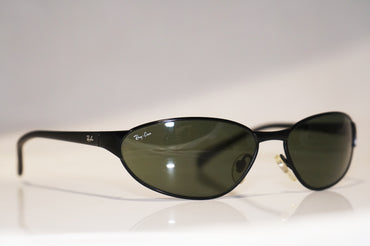RAY-BAN 1990 Vintage Mens Designer Sunglasses Black Predator W3060 BLK 16462