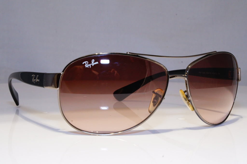 RAY-BAN Mens Designer Sunglasses Black Pilot RB 3386 004/13 20712