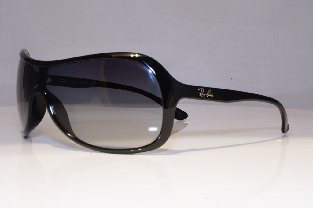 RAY-BAN Mens Designer Sunglasses Black Shield RB 4086 601/8G 20674