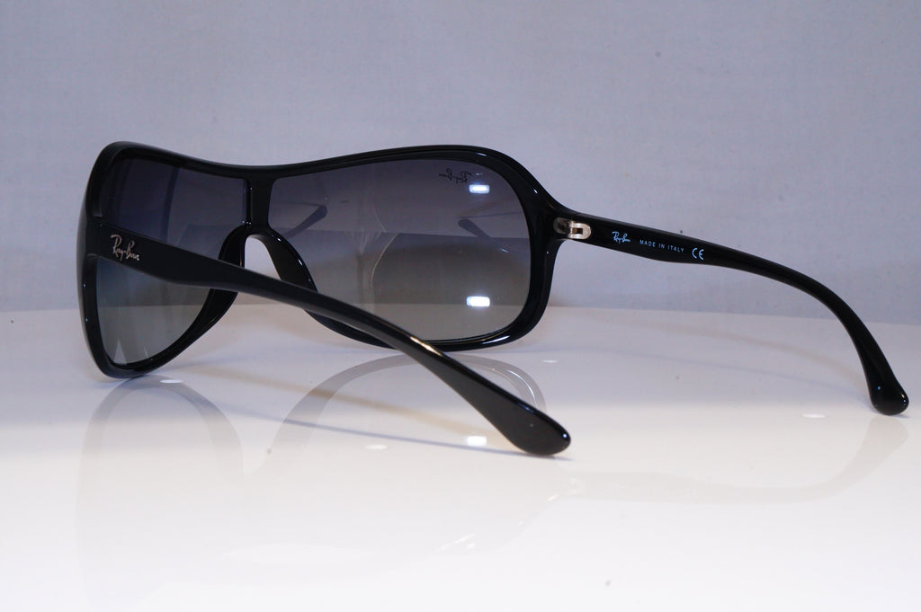 RAY-BAN Mens Designer Sunglasses Black Shield RB 4086 601/8G 20674