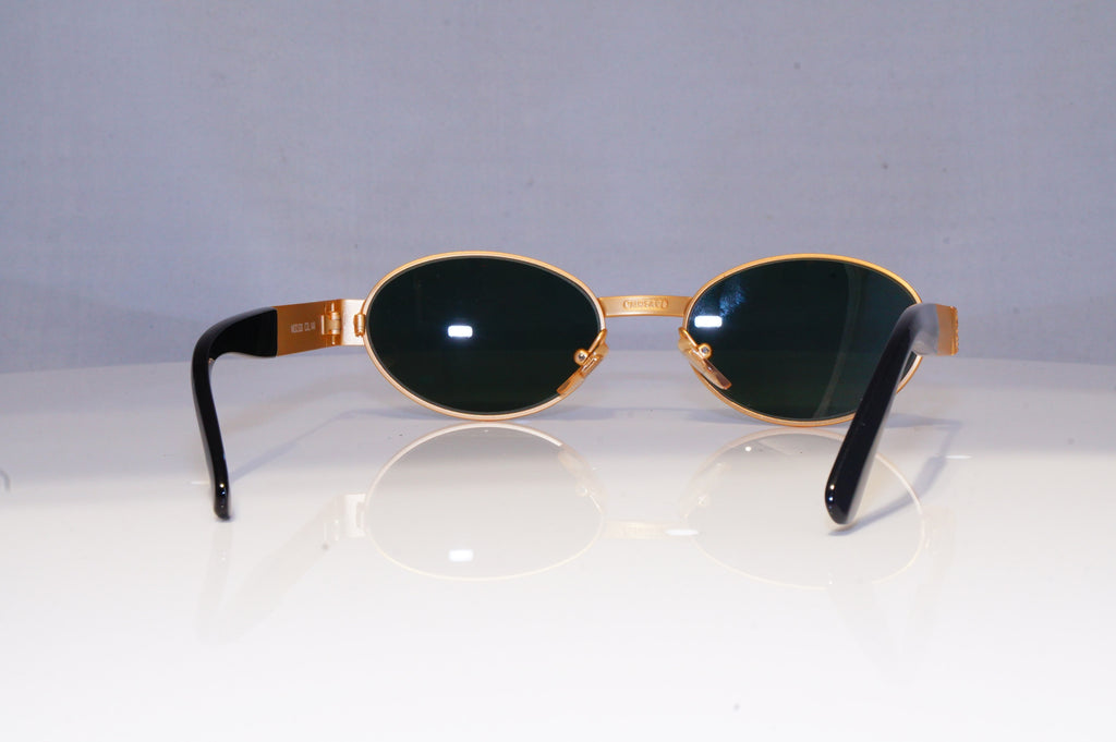 GIANNI VERSACE Mens Vintage 1990 Designer Sunglasses Gold S30 14M 20009 NOS