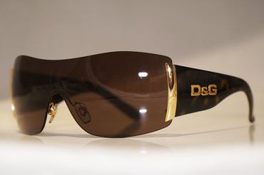 DOLCE & GABBANA Womens Designer Sunglasses Brown Shield D&G 8039 502/73 16592
