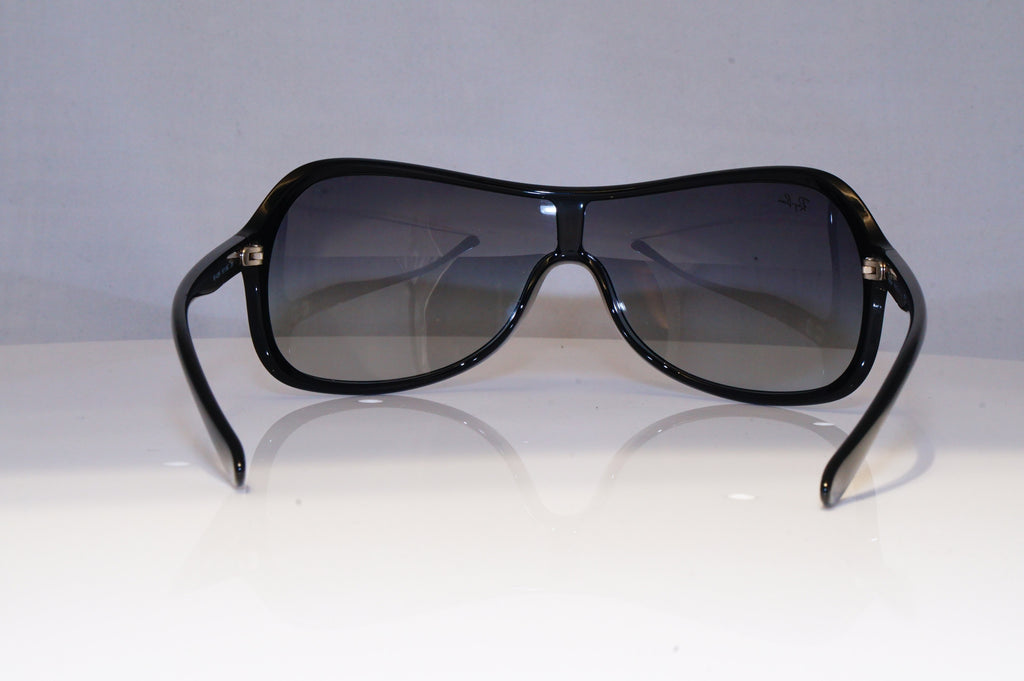 RAY-BAN Mens Designer Sunglasses Black Shield RB 4086 601/8G 20674