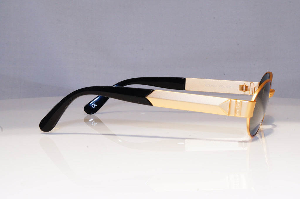 GIANNI VERSACE Mens Vintage 1990 Designer Sunglasses Gold S30 14M 20009 NOS