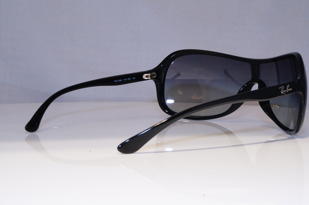 RAY-BAN Mens Designer Sunglasses Black Shield RB 4086 601/8G 20674