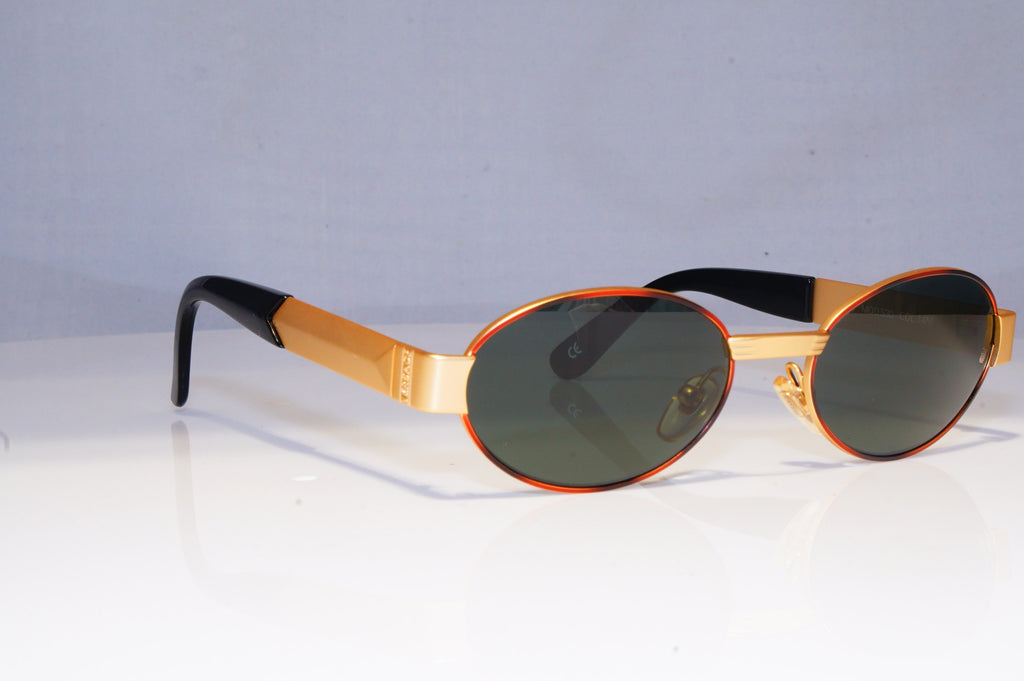 GIANNI VERSACE Mens Vintage 1990 Designer Sunglasses Gold S30 14M 20009 NOS