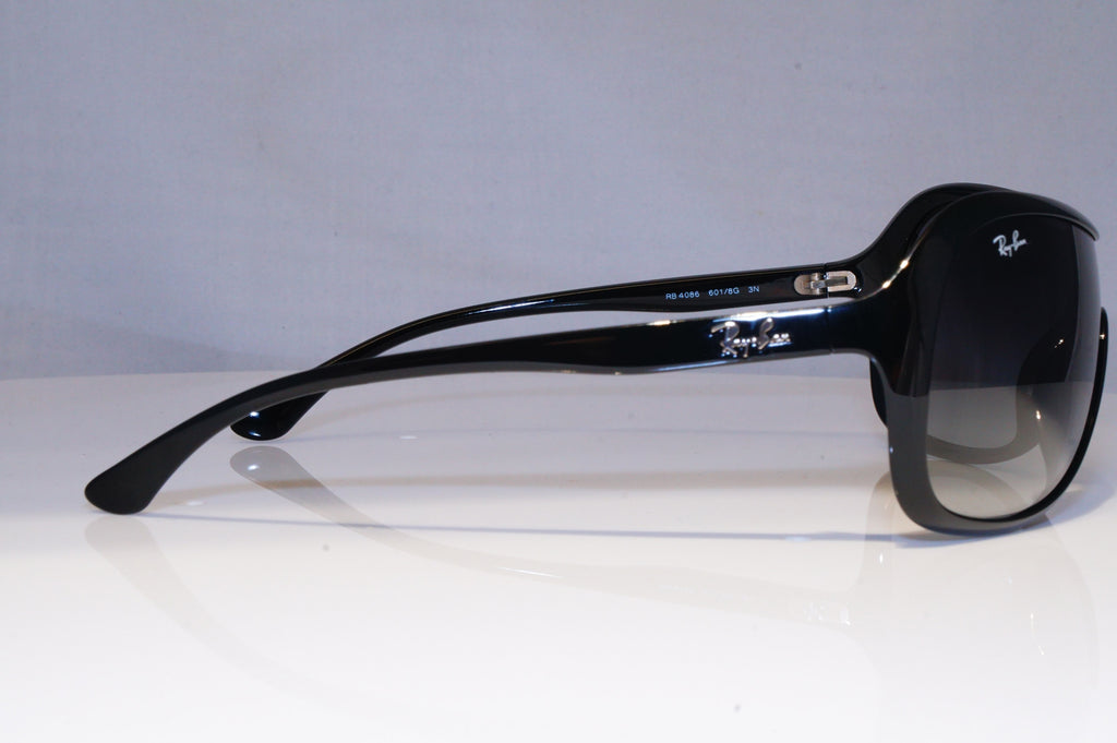 RAY-BAN Mens Designer Sunglasses Black Shield RB 4086 601/8G 20674