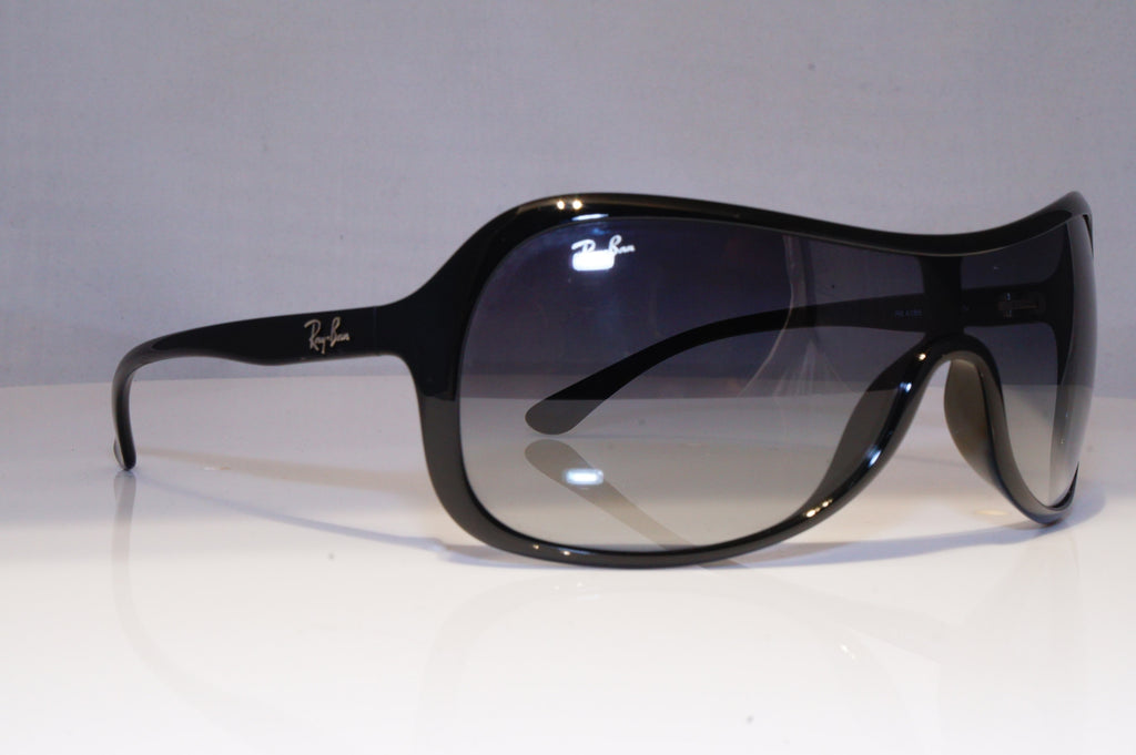 RAY-BAN Mens Designer Sunglasses Black Shield RB 4086 601/8G 20674