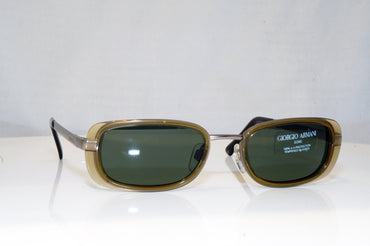 GIORGIO ARMANI Mens Boxed Vintage 1990 Designer Sunglasses Silver 677 1154 11796