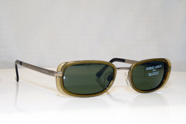 GIORGIO ARMANI Mens Boxed Vintage 1990 Designer Sunglasses Silver 677 1154 11796