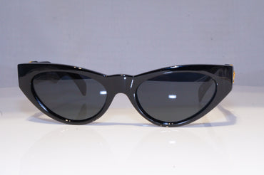 GIANNI VERSACE Mens Designer Sunglasses Black GOLD 476/B 852 20018 NOS