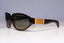 GIANNI VERSACE Mens Vintage 1990 Designer Sunglasses Brown Wrap 530 900 20031