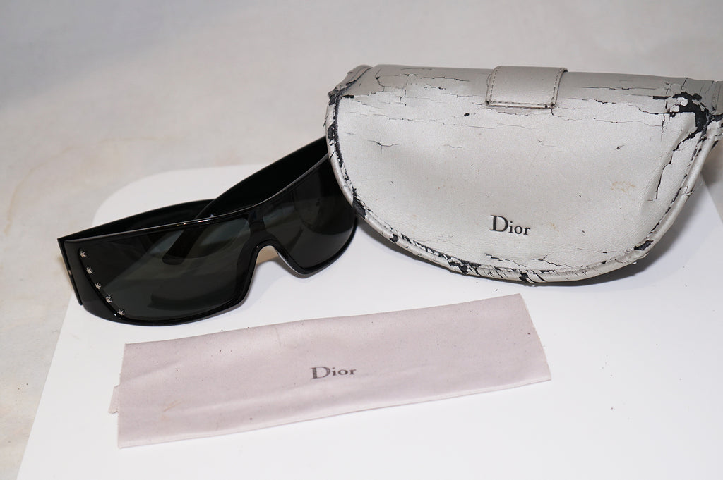 DIOR Womens Designer Sunglasses Black Shield Ski STELLE 58495 16458