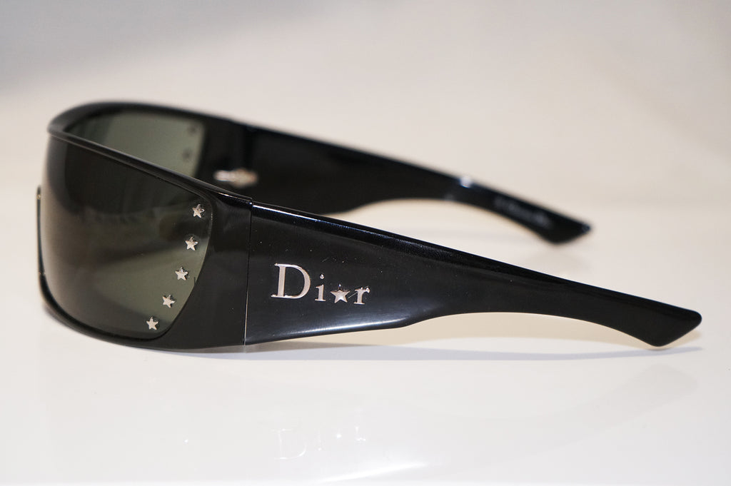 DIOR Womens Designer Sunglasses Black Shield Ski STELLE 58495 16458