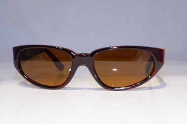 GIANNI VERSACE Mens Vintage 1990 Designer Sunglasses Brown GOLD 408 900 20051