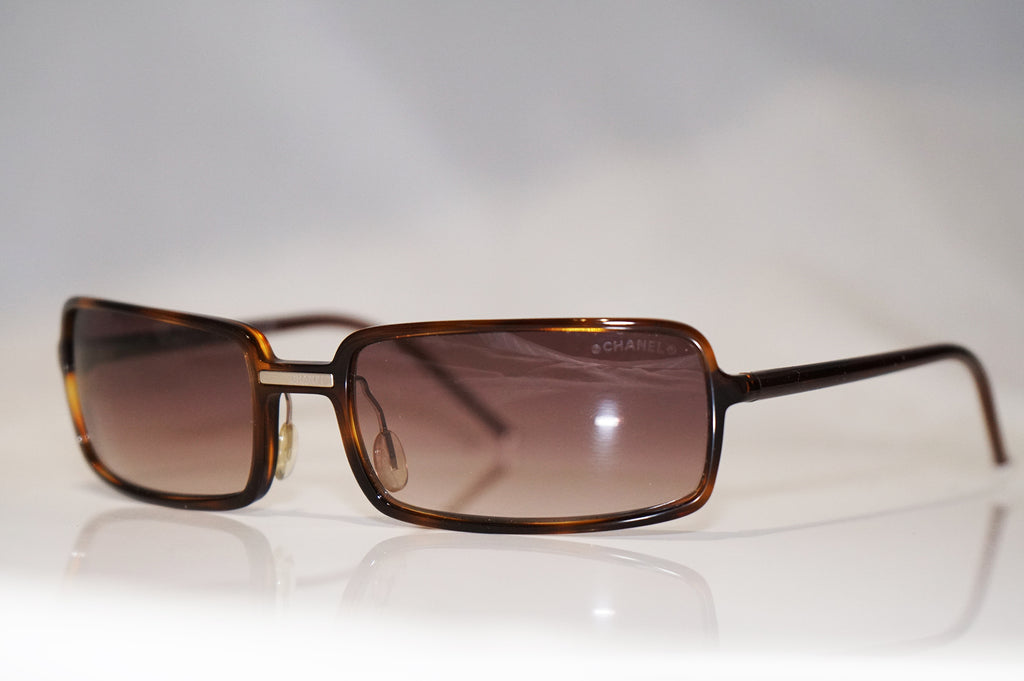 CHANEL Boxed Mens Unisex Designer Sunglasses Brown Rectangle 5047 C502/13 16725