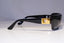 GIANNI VERSACE Mens Vintage 1990 Designer Sunglasses Black GOLD 412/A 852 20027
