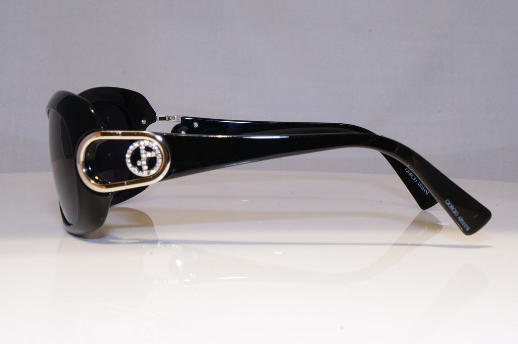 GIORGIO ARMANI Womens Diamante Designer Sunglasses Black GA 654/S D28BN 18799