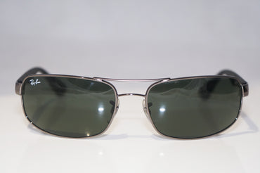 RAY-BAN Mens Designer Sunglasses Black Wrap RB 3445 004 15693