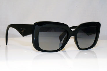 PRADA Womens Polarized Designer Sunglasses Black Square SPR 03Q 1AB-5W1 17760
