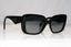 PRADA Womens Polarized Designer Sunglasses Black Square SPR 03Q 1AB-5W1 17760