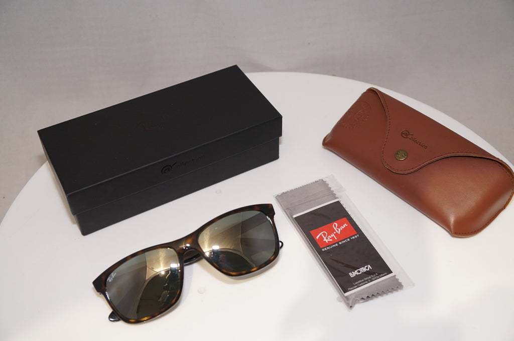 RAY-BAN Mens Mirror Boxed Designer Sunglasses Brown Square RB 4181 6214/40 18843