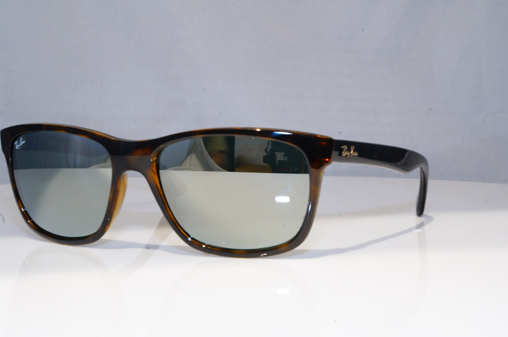 RAY-BAN Mens Mirror Boxed Designer Sunglasses Brown Square RB 4181 6214/40 18843
