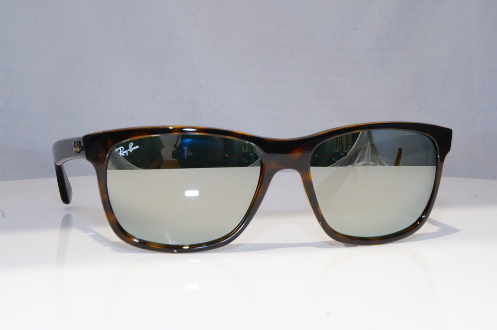 RAY-BAN Mens Mirror Boxed Designer Sunglasses Brown Square RB 4181 6214/40 18843