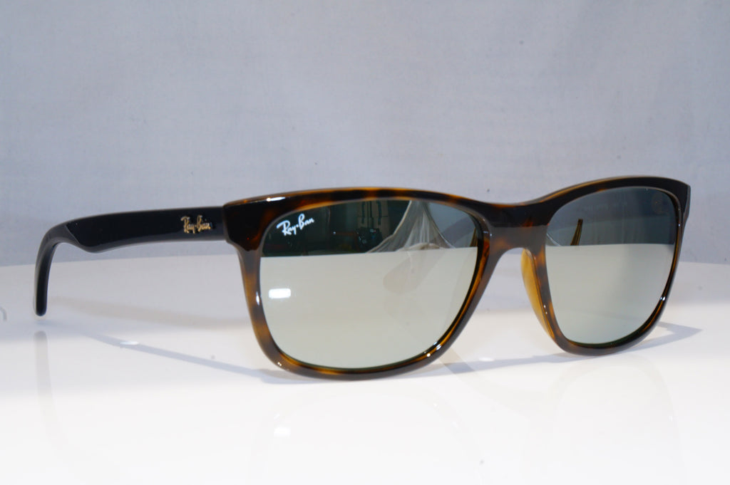 RAY-BAN Mens Mirror Boxed Designer Sunglasses Brown Square RB 4181 6214/40 18843