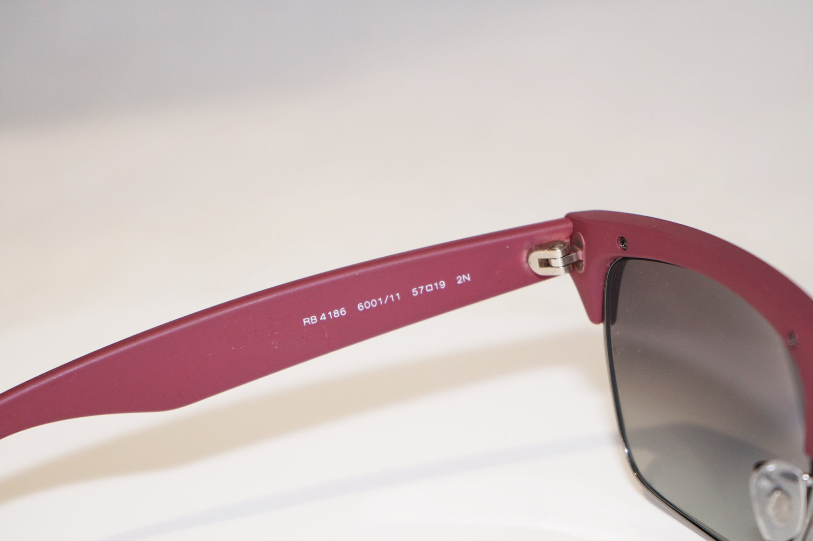 RAY BAN Mens Designer Sunglasses Maroon Dylan RB 4186 6001 11 16509 SunglassBlog