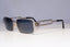 GIANNI VERSACE Mens Vintage 1990 Designer Sunglasses Silver S55 77M 20046 NOS