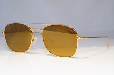 TOM FORD Mens Mirror Designer Sunglasses Gold Pilot FLATS Lace 2 TF650 30G 21024