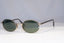 RAY-BAN Mens Vintage 1990 Designer Sunglasses Silver Oval W2187 SLV 18809