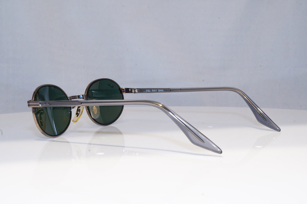 RAY-BAN Mens Vintage 1990 Designer Sunglasses Silver Oval W2187 SLV 18809