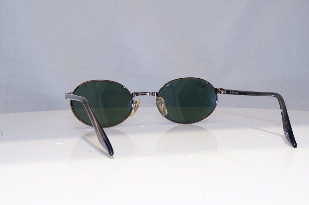 RAY-BAN Mens Vintage 1990 Designer Sunglasses Silver Oval W2187 SLV 18809