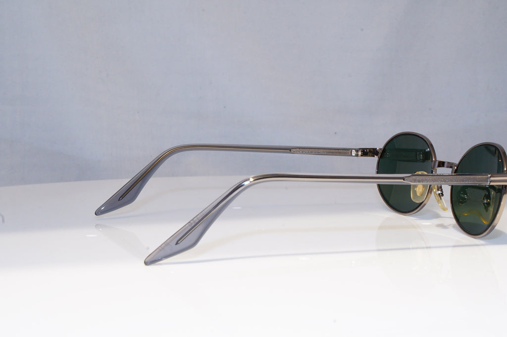 RAY-BAN Mens Vintage 1990 Designer Sunglasses Silver Oval W2187 SLV 18809