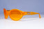 GIANNI VERSACE Mens Vintage 1990 Designer Sunglasses Orange Wrap 250 542 20075