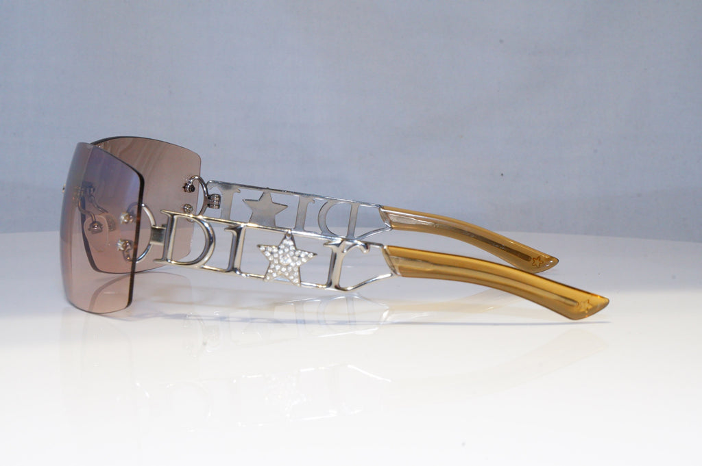CHRISTIAN DIOR Womens Diamante Sunglasses Shield STAR DIORLYWOOD 6LBFL 21021