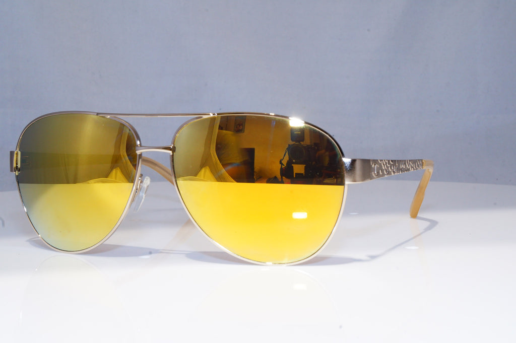 JUST CAVALLI Mens Unisex Mirror Designer Sunglasses Gold Pilot JC 572S 32G 18823
