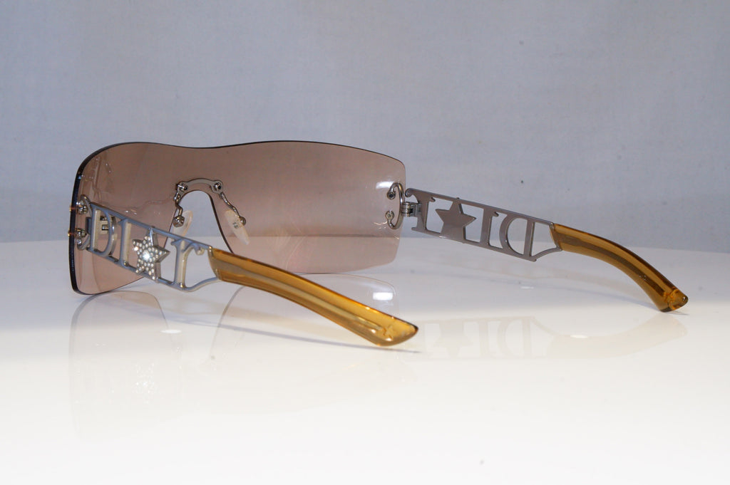 CHRISTIAN DIOR Womens Diamante Sunglasses Shield STAR DIORLYWOOD 6LBFL 21021
