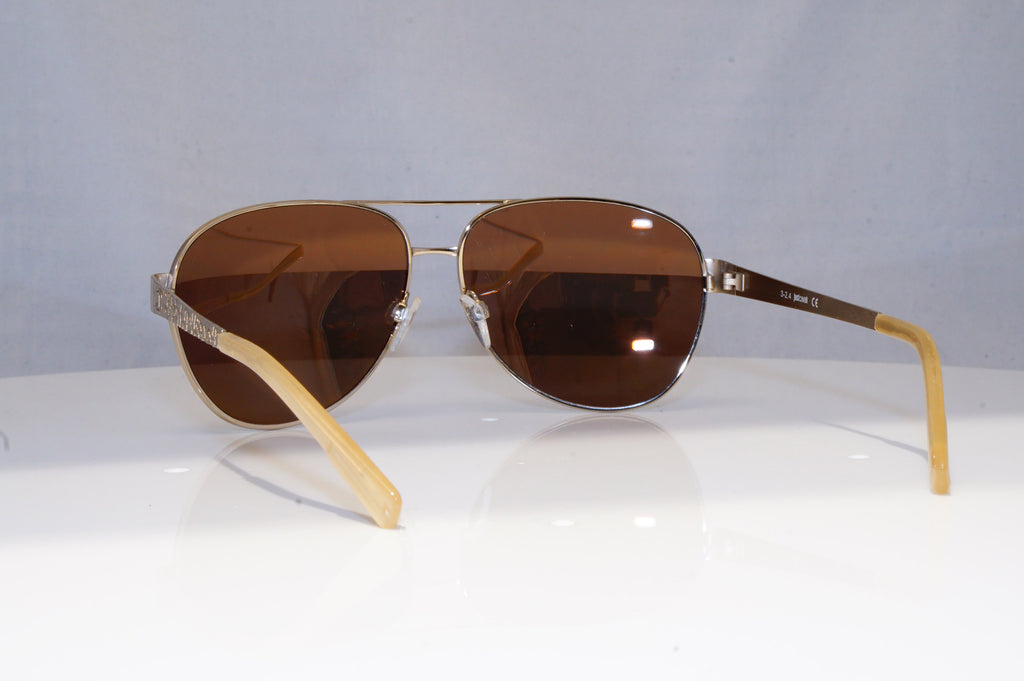 JUST CAVALLI Mens Unisex Mirror Designer Sunglasses Gold Pilot JC 572S 32G 18823